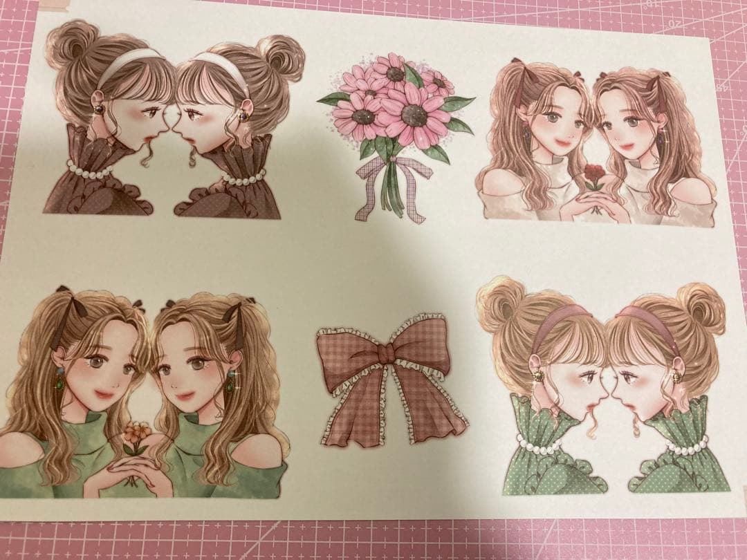 ciel様・他作家様 デザインペーパー(おまけ付き）