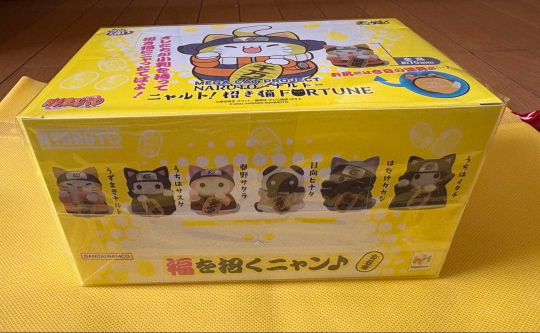 NARUTO ニャルト！招き猫FORTUNE第1弾 6個入1BOX