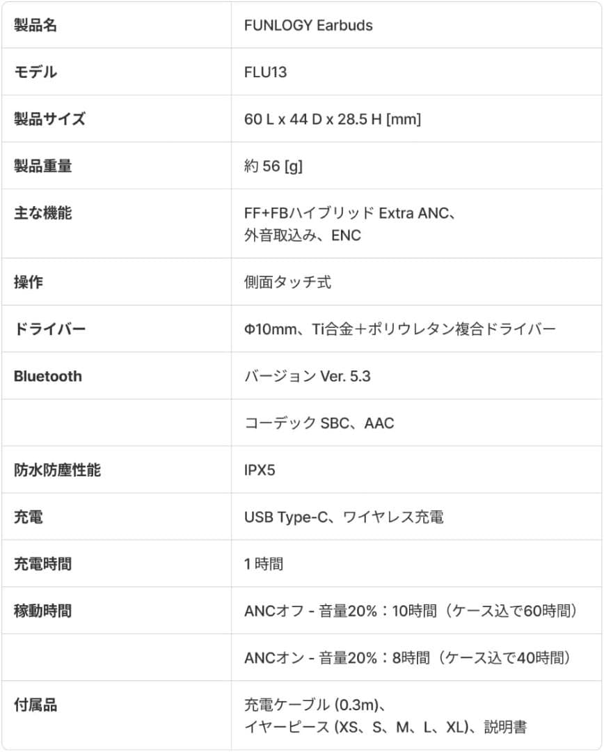 イヤホン/完全ワイヤレスイヤホン VGP2025 SUMMER受賞/アクティブノ
