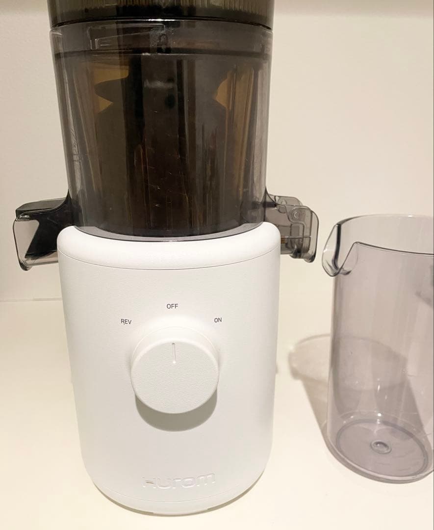 HUROM ヒューロム スロージューサー H310A ホワイト スリム　小型