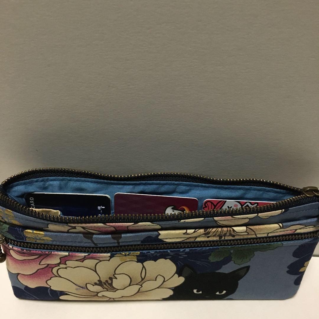 ハンドメイド　多機能長財布