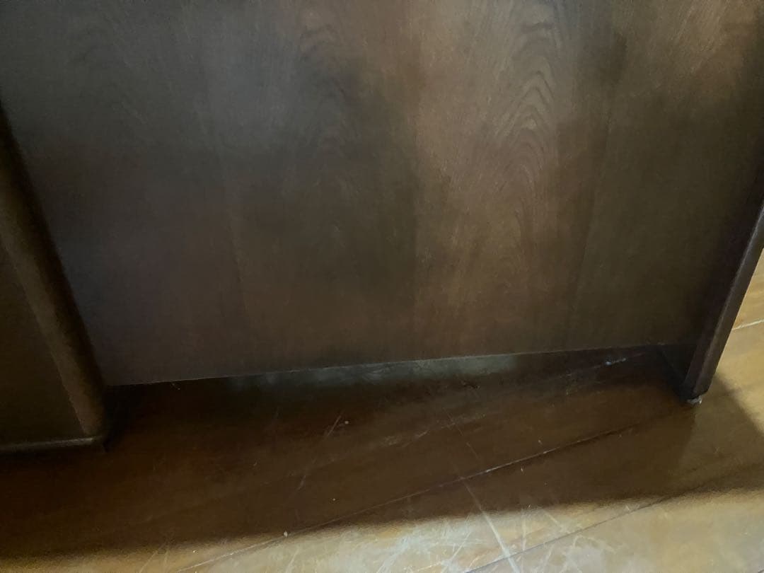 カリモクkarimoku製デスク机 幅約120cm (送料売主負担、たのメル便)