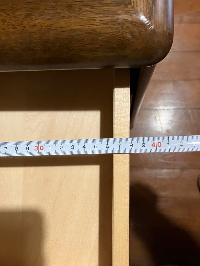 カリモクkarimoku製デスク机 幅約120cm (送料売主負担、たのメル便)