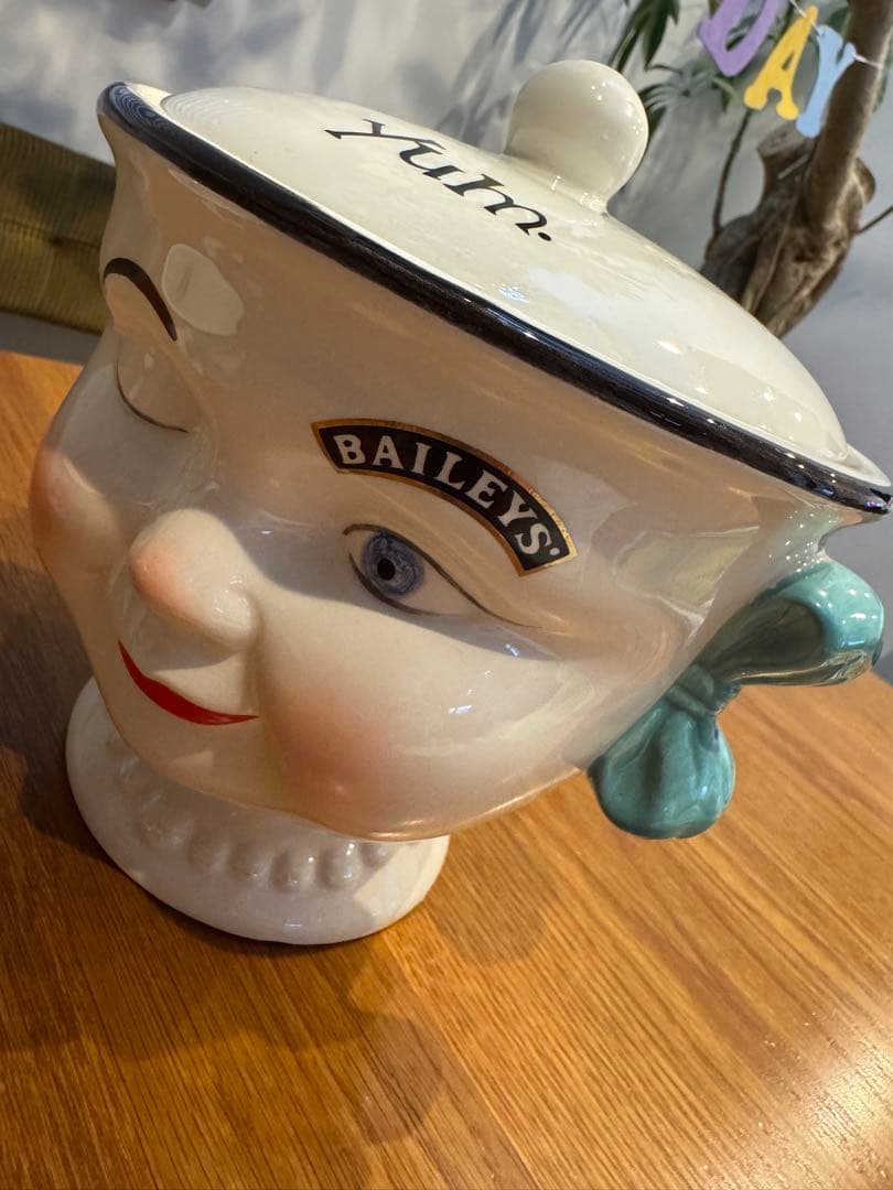 【vintage】ベイリーズ　クッキージャー　baileys