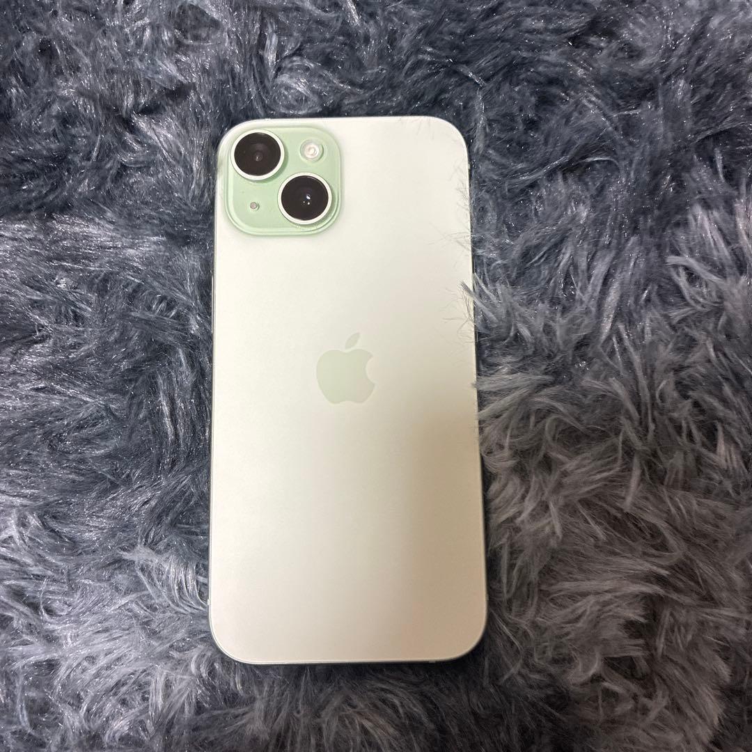 Apple iPhone 15 ミントグリーン 本体