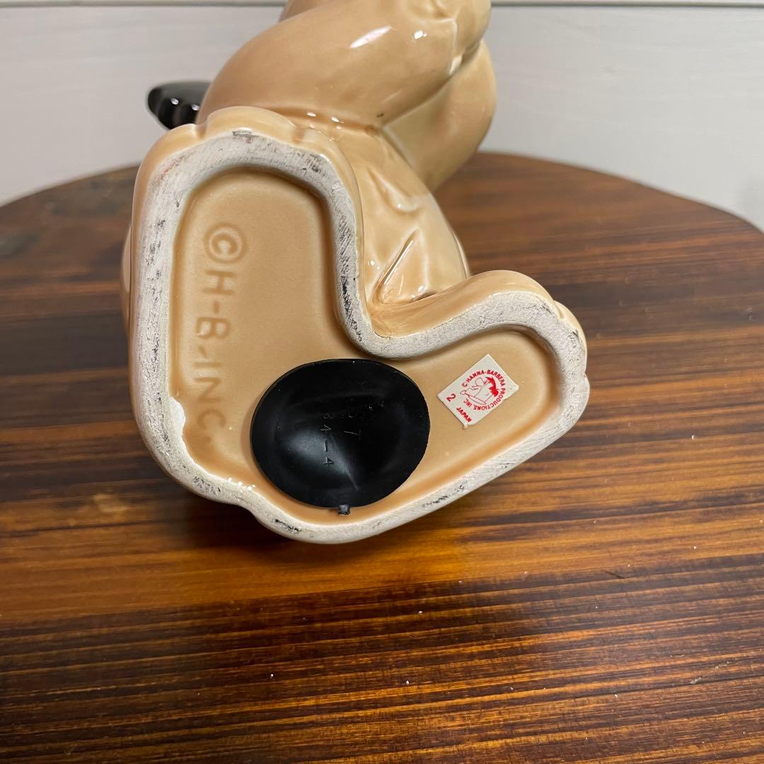 【希少】チキチキマシン猛レース ケンケン 陶器製 貯金箱 レトロ 当時物