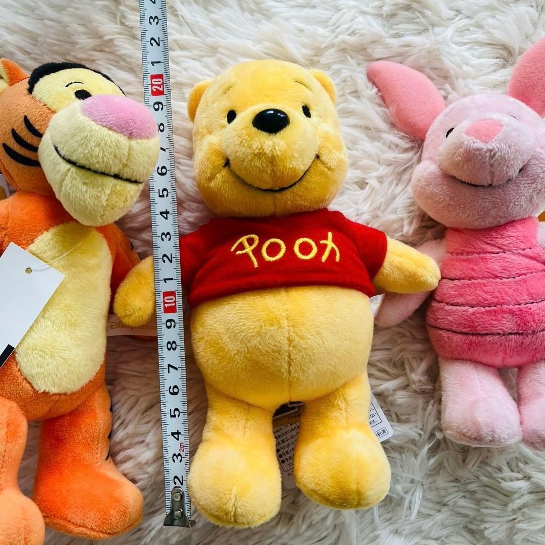 【新品未使用】ディズニー ポージープラッシー プーさん ティガー ピグレット