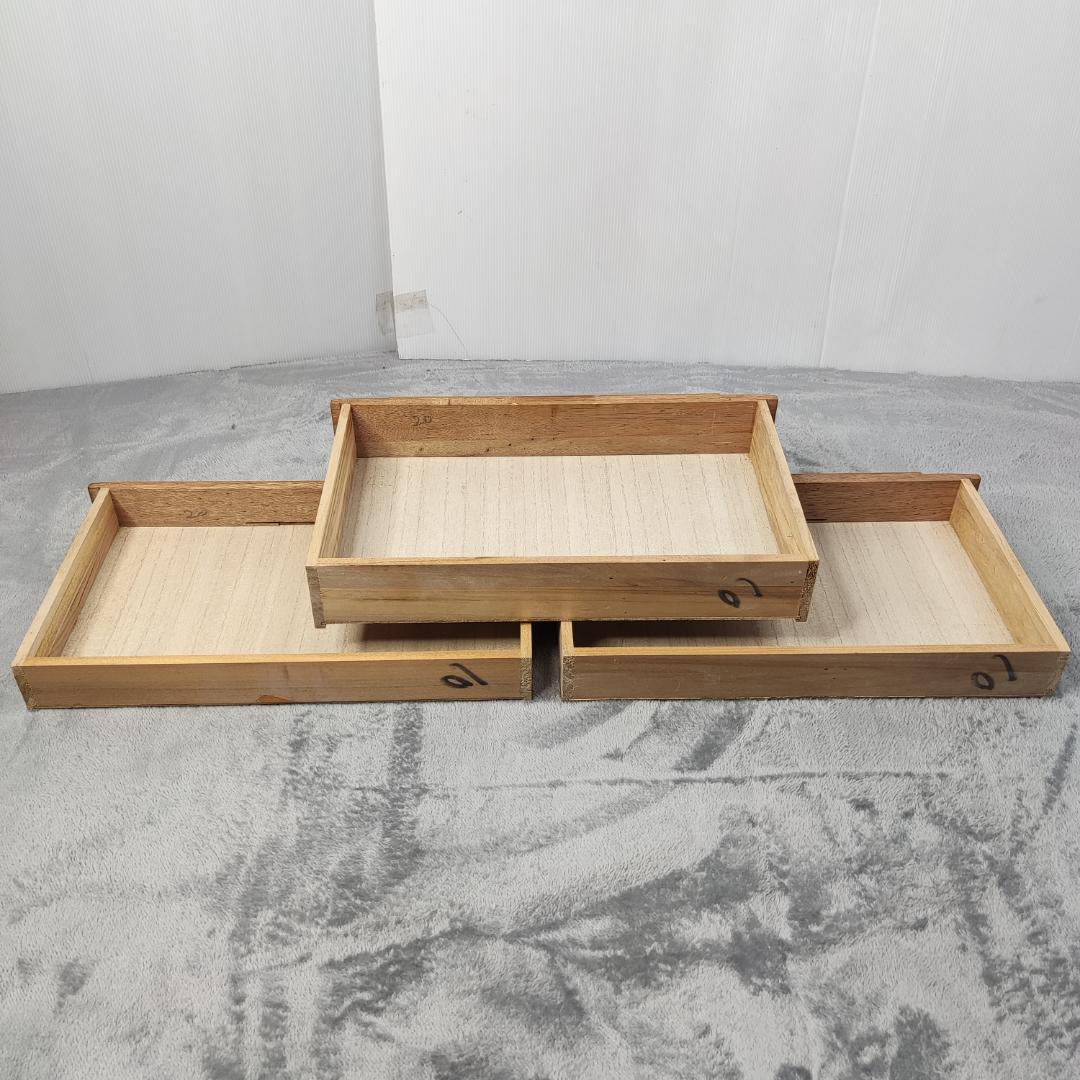 【アンティーク】昭和レトロ 木製 小箪笥 小引出し キャビネット