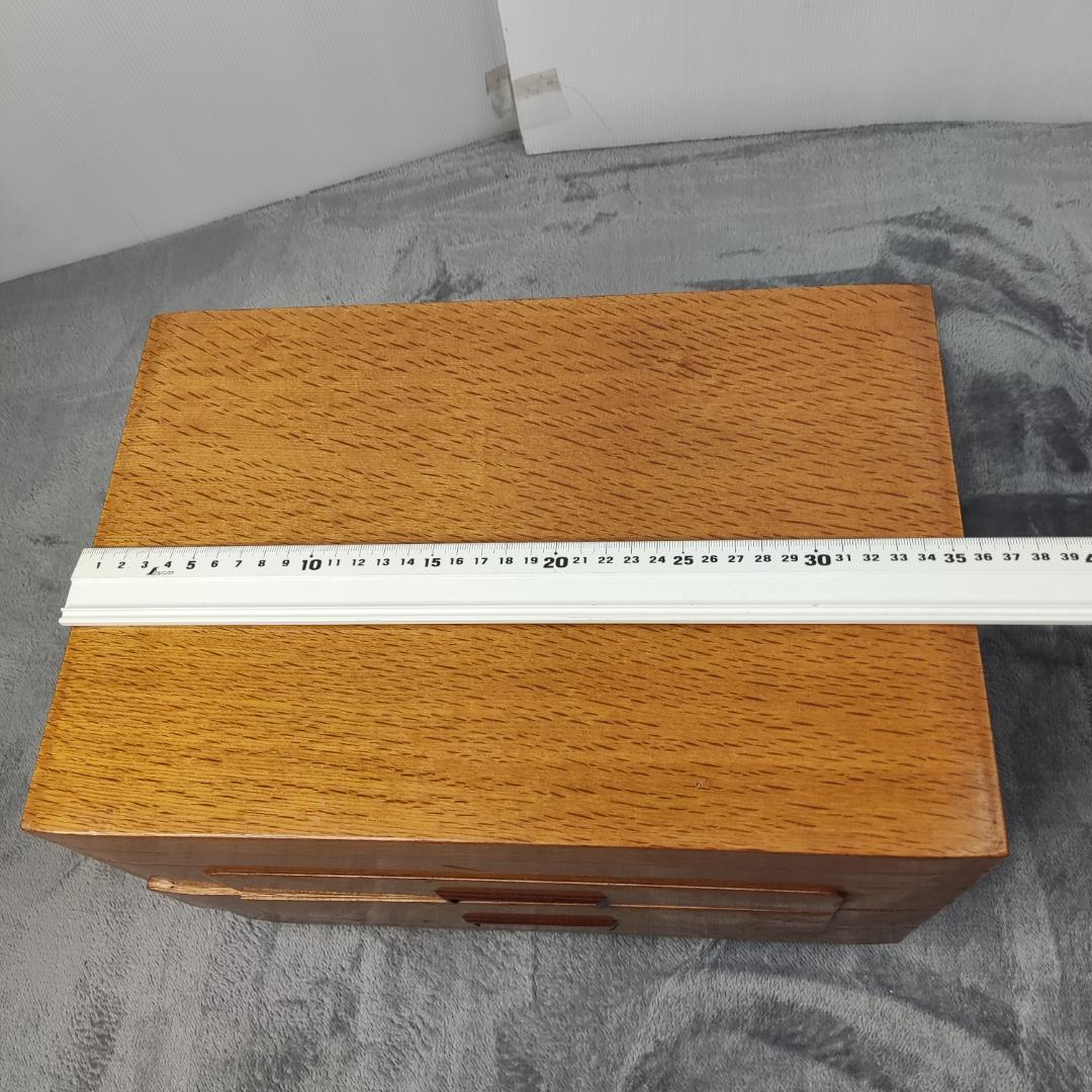 【アンティーク】昭和レトロ 木製 小箪笥 小引出し キャビネット