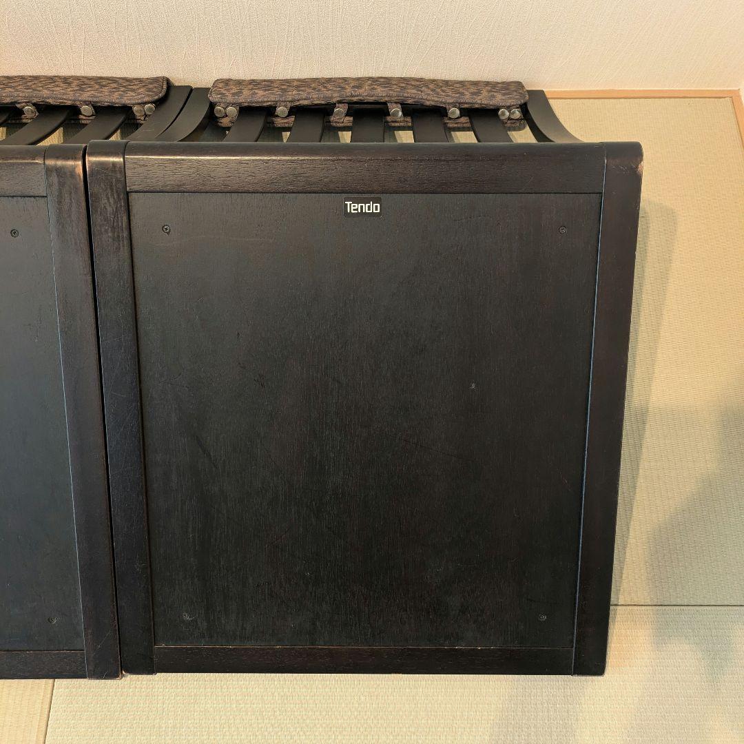 【天童木工】 Tendo 座椅子 4脚セット 和室チェア 和モダン クッション付