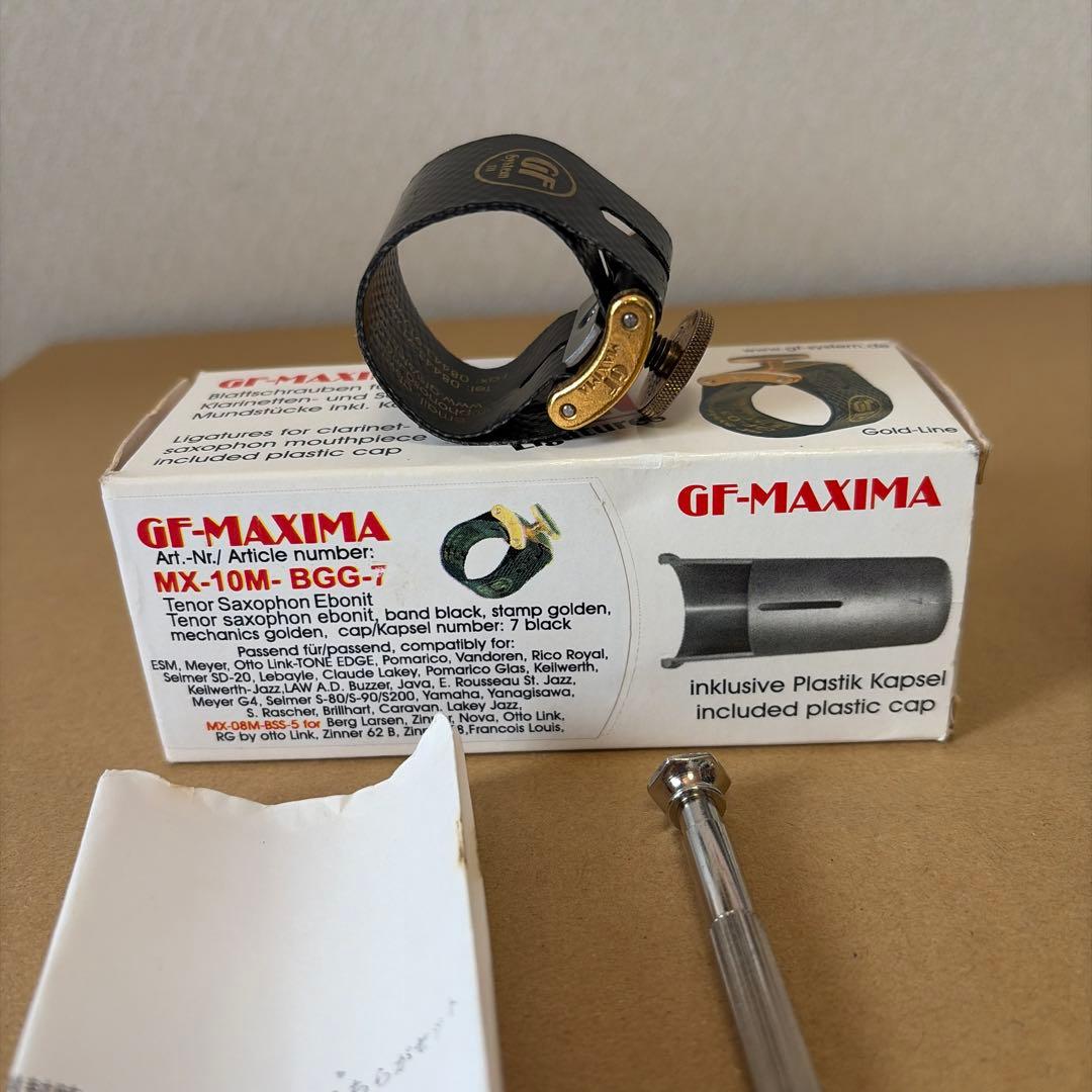 テナーサックス 用リガチャー　GF-MAXIMA MX-10M-BGG-7