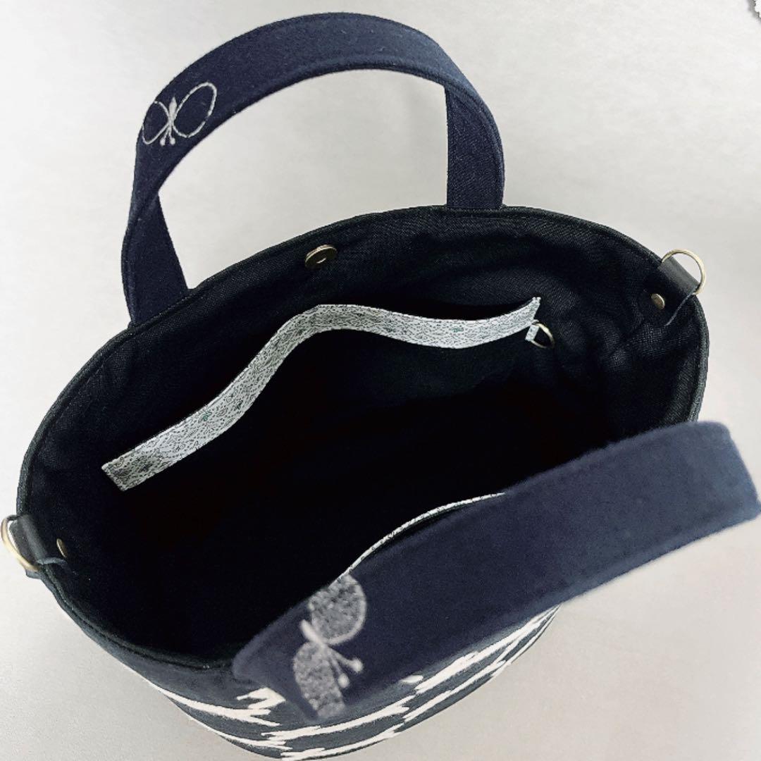 ハンドメイド　ミナペルホネン　bucket bag⑅︎◡̈︎* オーバル底