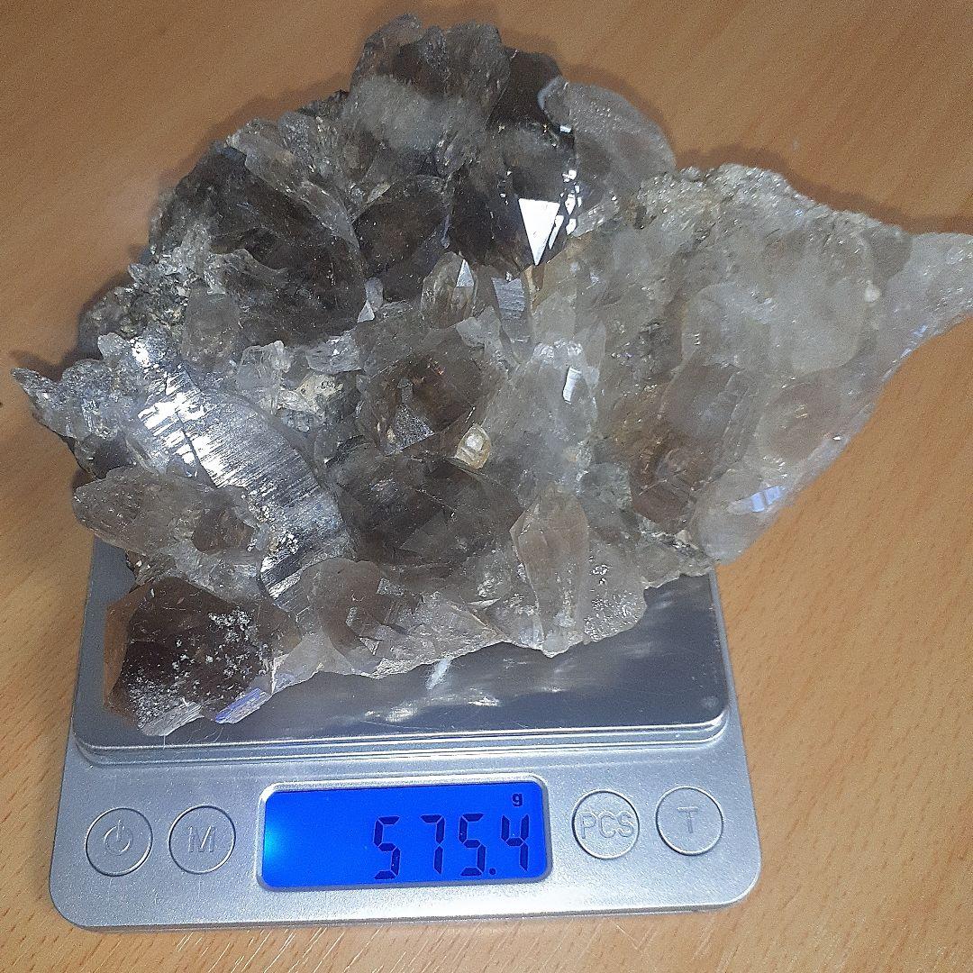 マニハール産　スモーキークォーツ　クラスター