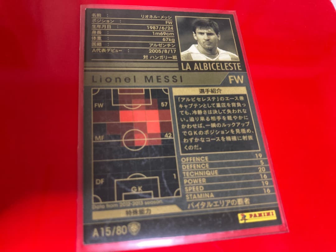 wccf メッシ　・クリロナ　セット　未変換