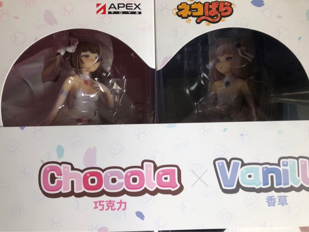 ネコぱら ショコラ＆バニラ エデンの夢ver. フィギュア　2体セット【新品】