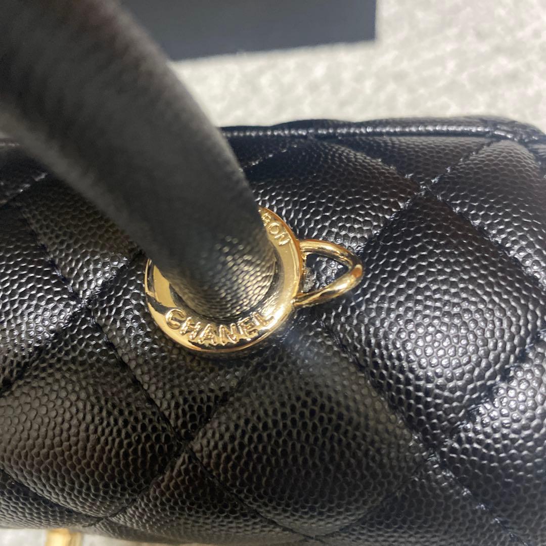 CHANEL ブラック キルティングバッグ　ノベルティ