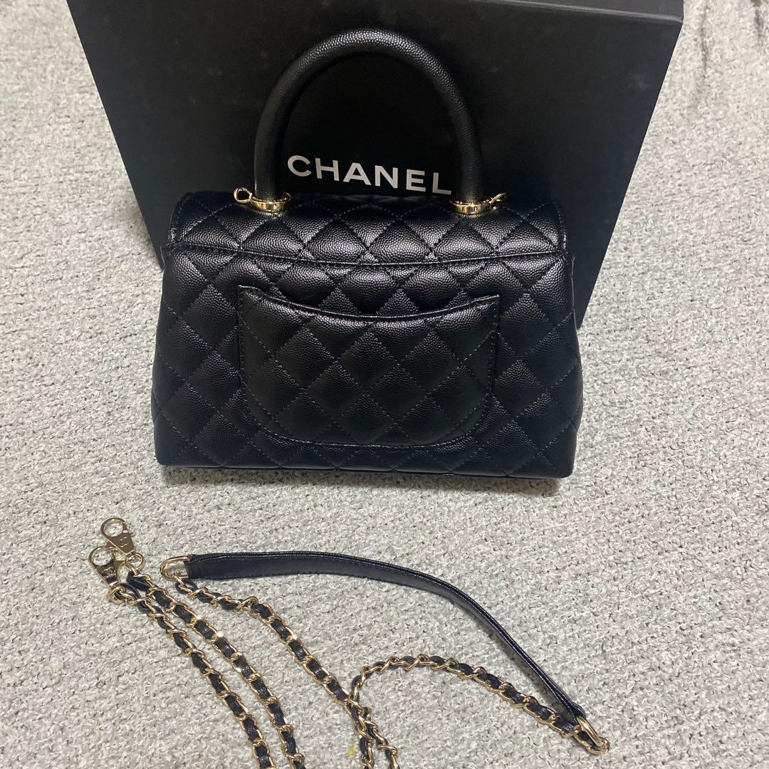CHANEL ブラック キルティングバッグ　ノベルティ
