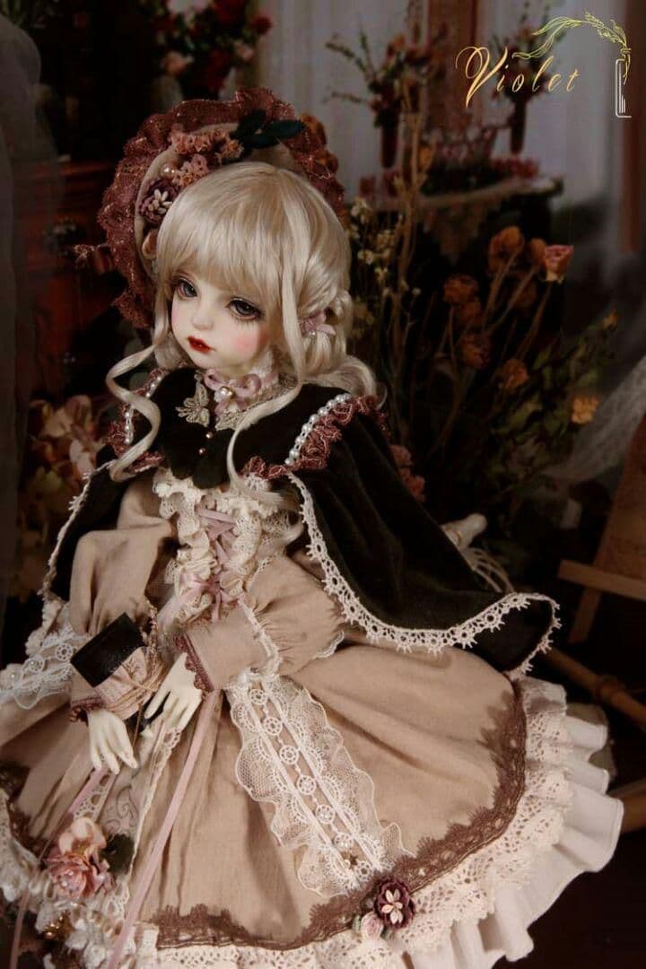 bjd 1/4 ドール本体 Violet　球体関節人形 ハンドメイド