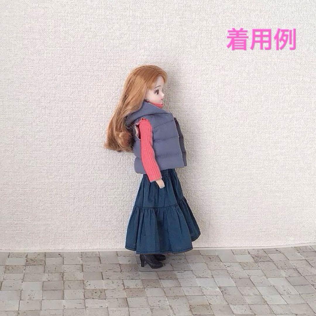 専用　　1／6ドール用フード付きダウンジャケット風アウトフィット(若緑)