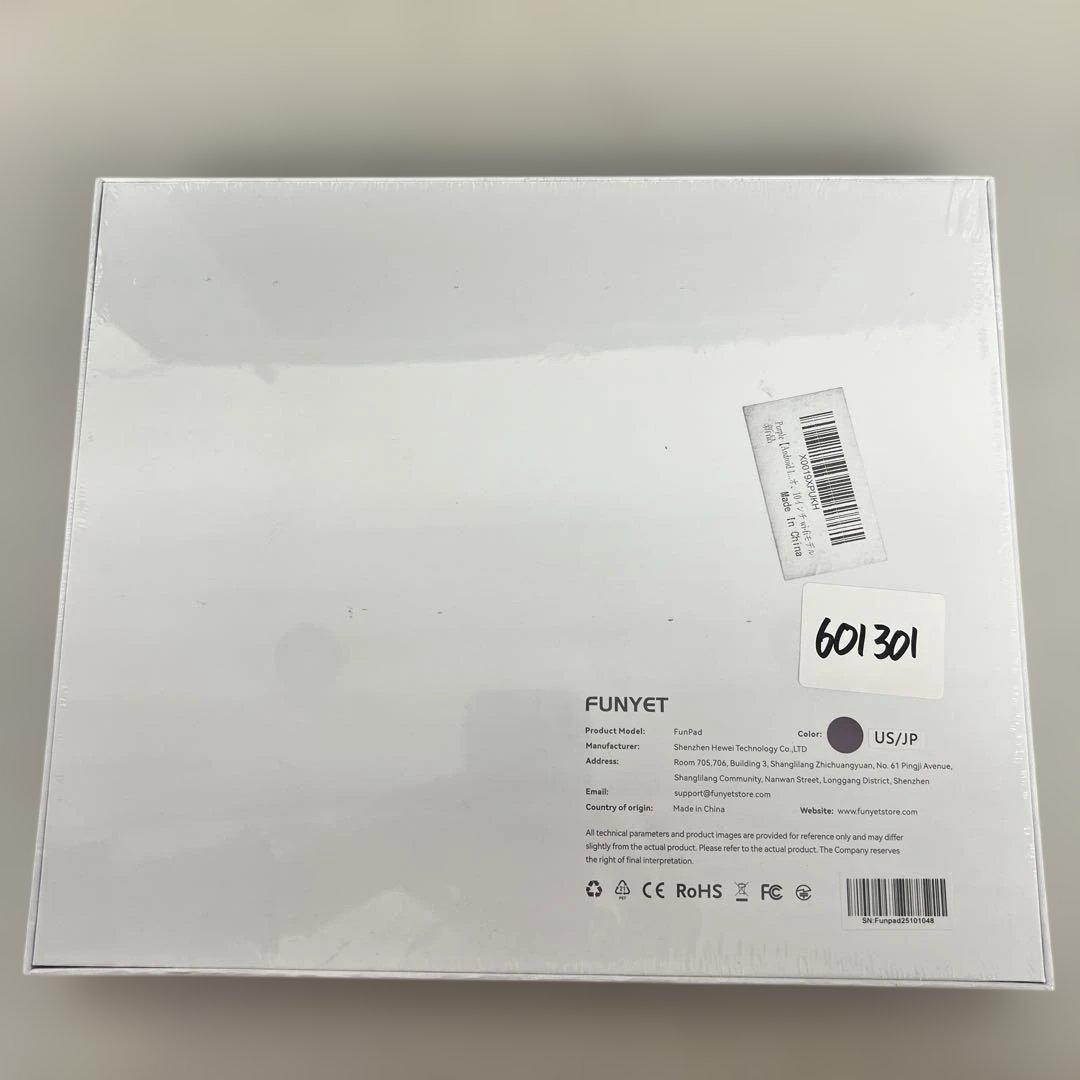 601301 FUNYET タブレット 10インチAndroid15 未開封