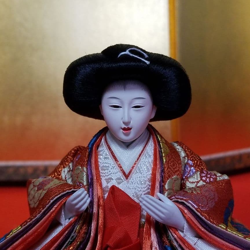 雛人形　三人官女セット