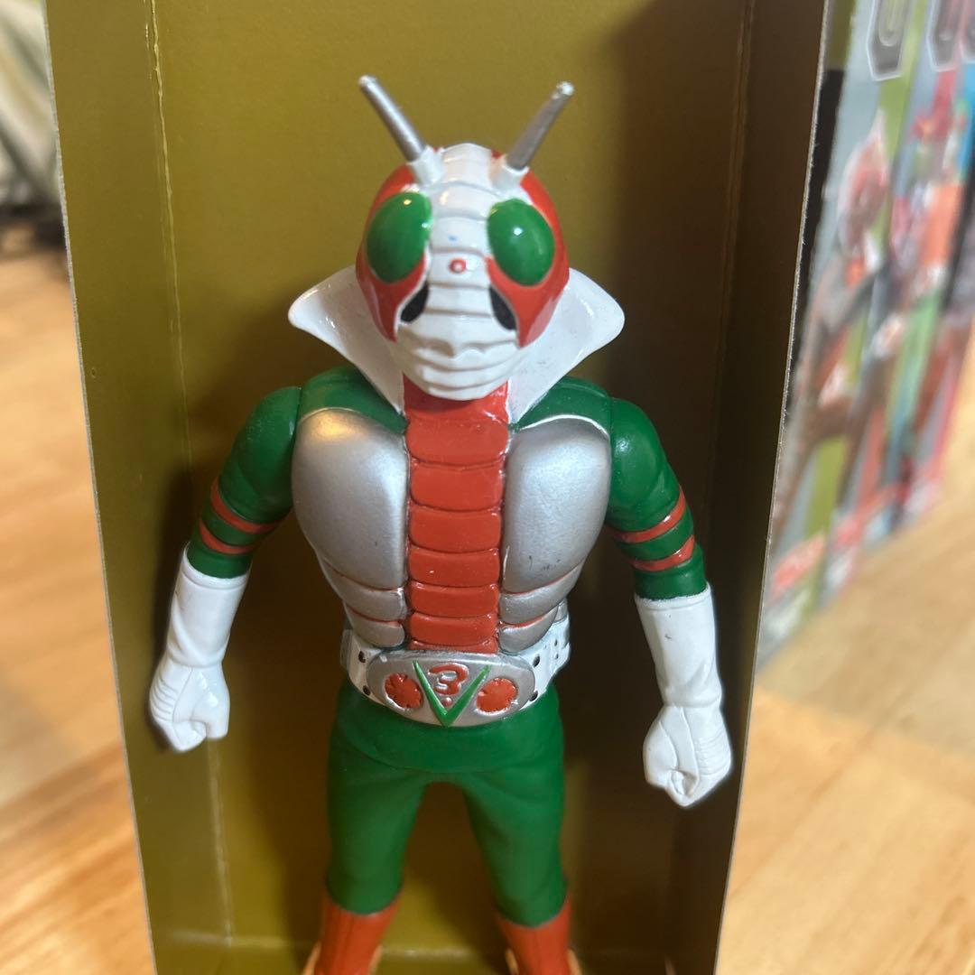 仮面ライダー　昭和　ソフビ　ほぼ新品　超美品
