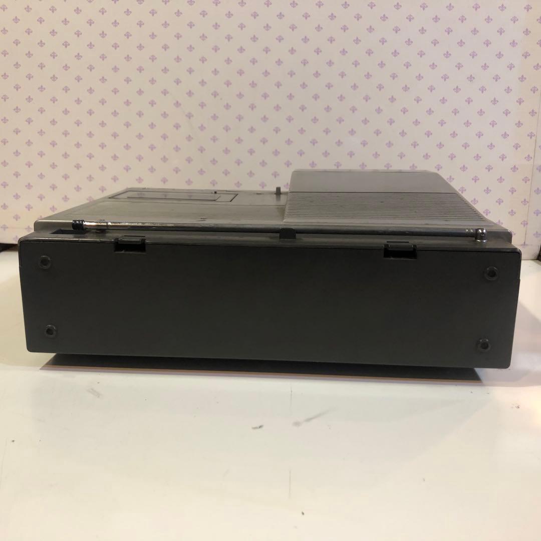 National TH6-X30 ブラウン管TV付 ラジカセ 簡易動作確認済み