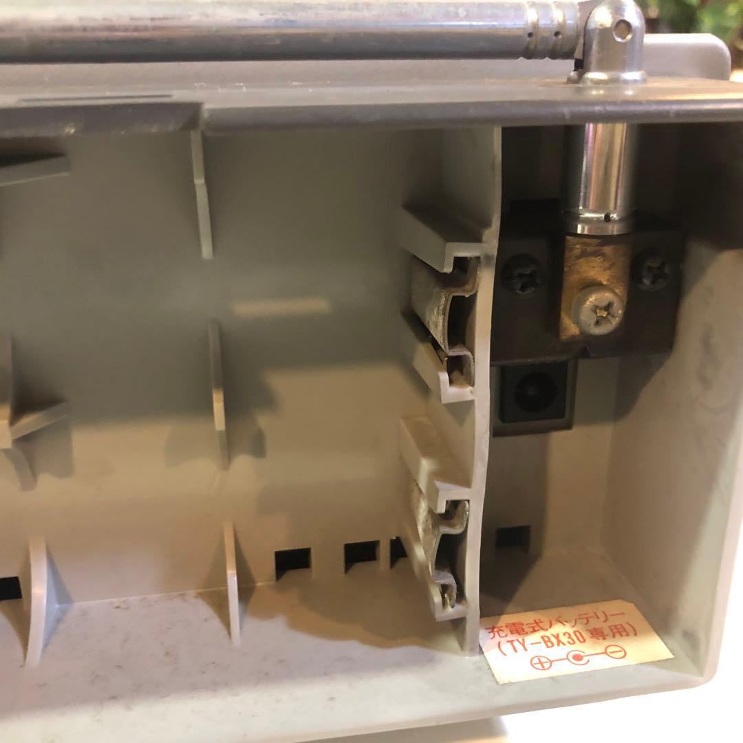 National TH6-X30 ブラウン管TV付 ラジカセ 簡易動作確認済み