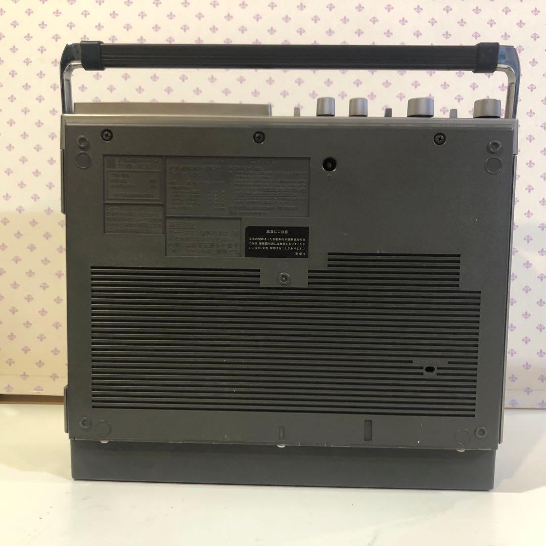 National TH6-X30 ブラウン管TV付 ラジカセ 簡易動作確認済み