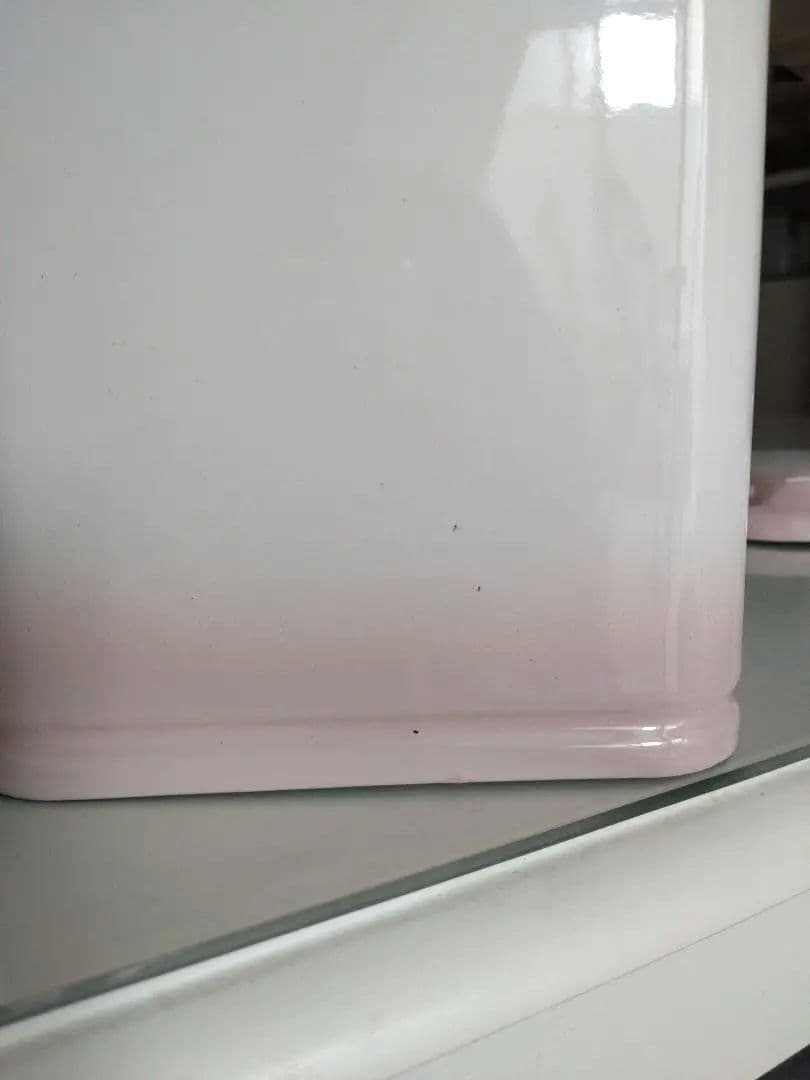 美品 イマン imane プリンセスローズ ミディ ホーロー 缶 ヴィンテージ