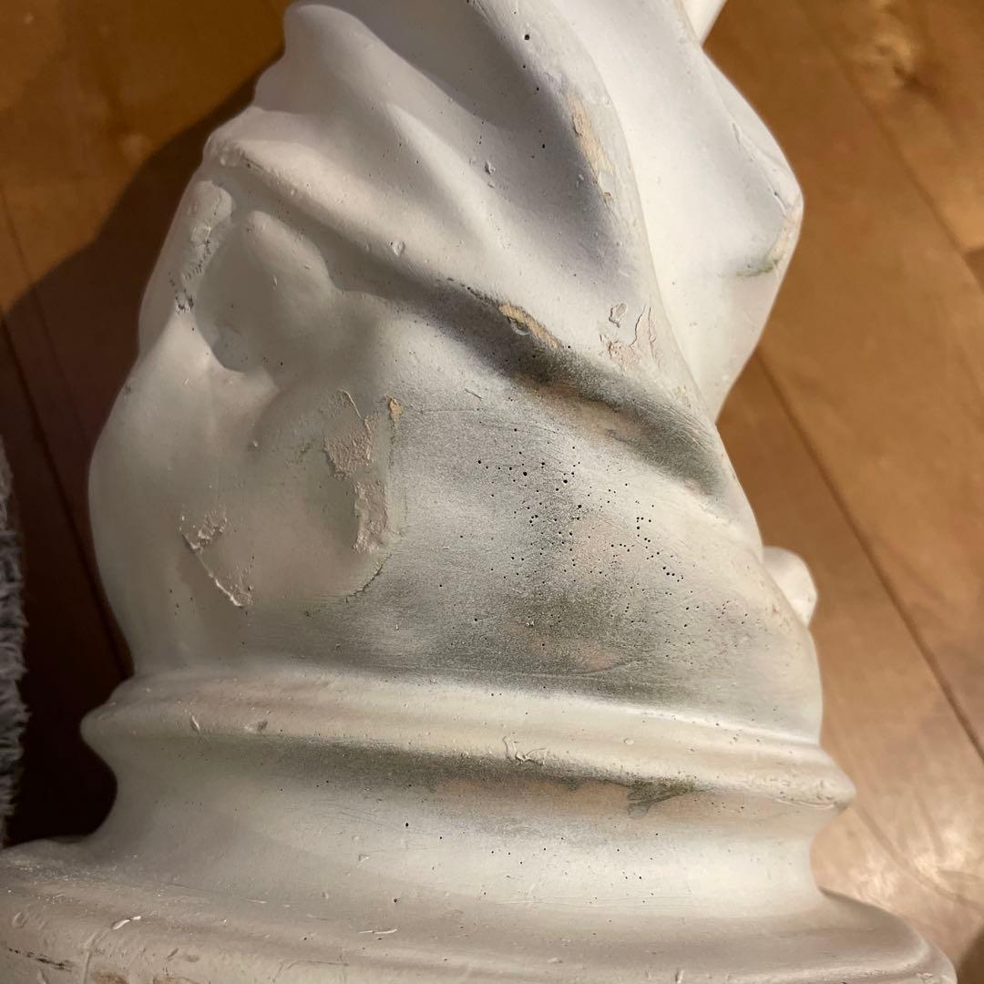 石膏像 水の精 ホワイト陶器製女性像 約65.5cm