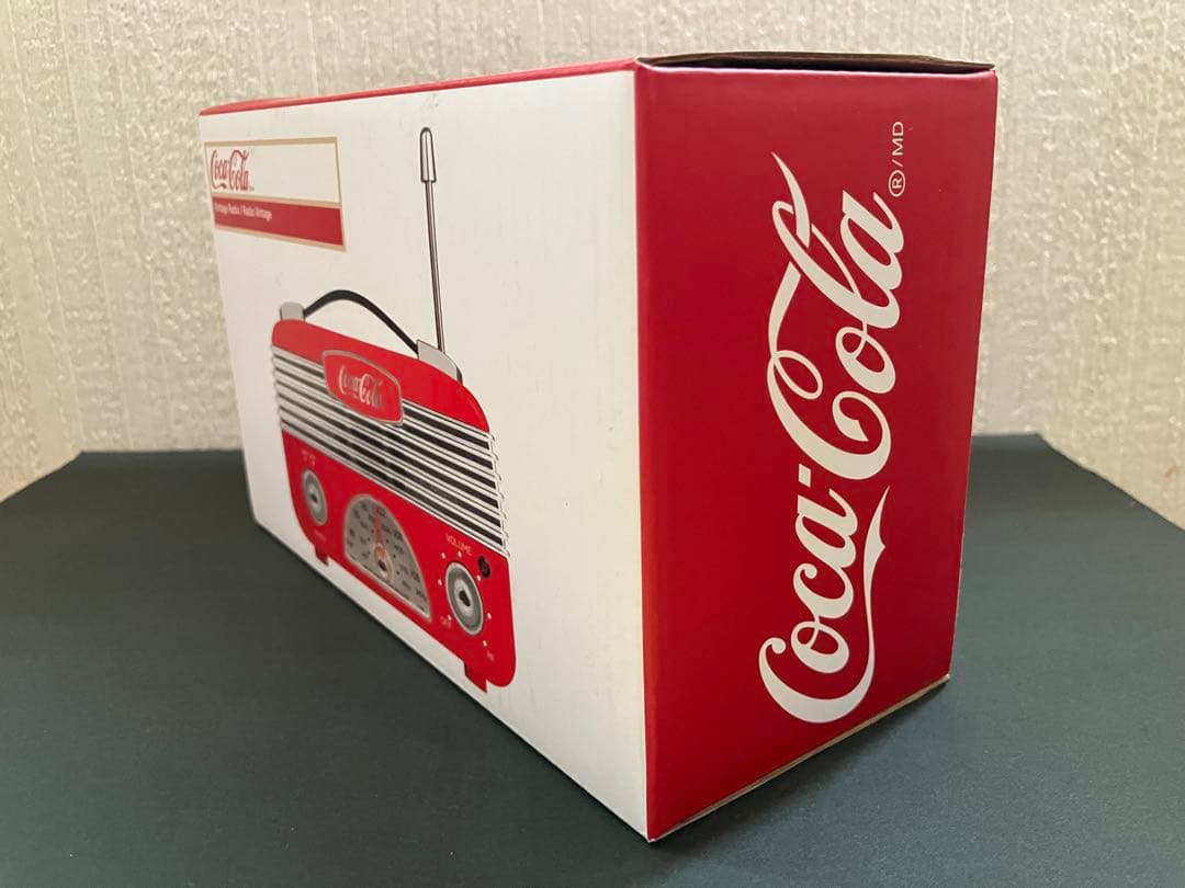 コカコーラ　ラジオ　新品未使用品　レトロ品