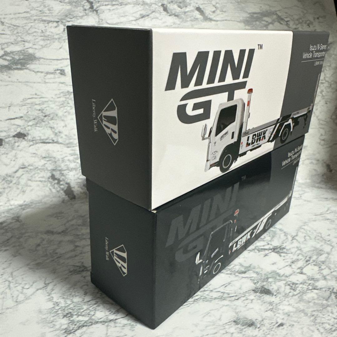 ミニGT車両積載車 LBWK 2台セット