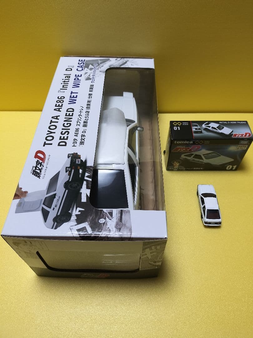AE86 Initial D DESIGNED WET WIPE CASE＋α②