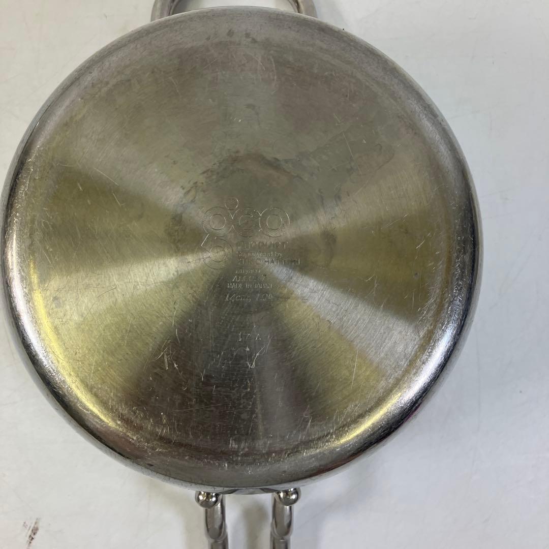 GEO PRODUCT ジオプロダクト 雪平鍋 18cm ミルクパン 14cm