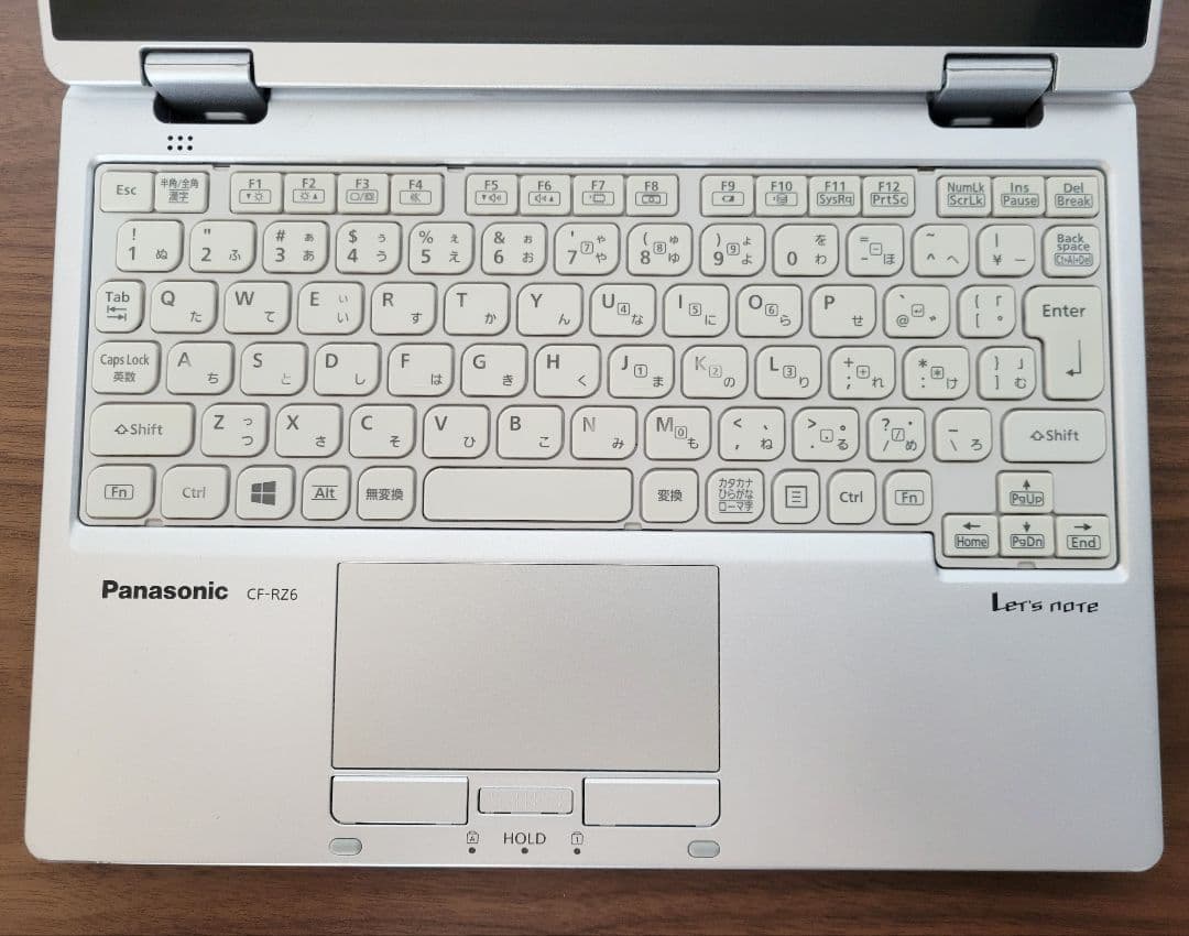 Windowsノート本体 Panasonic Let's note CF-RZ6 8GB / 128GB