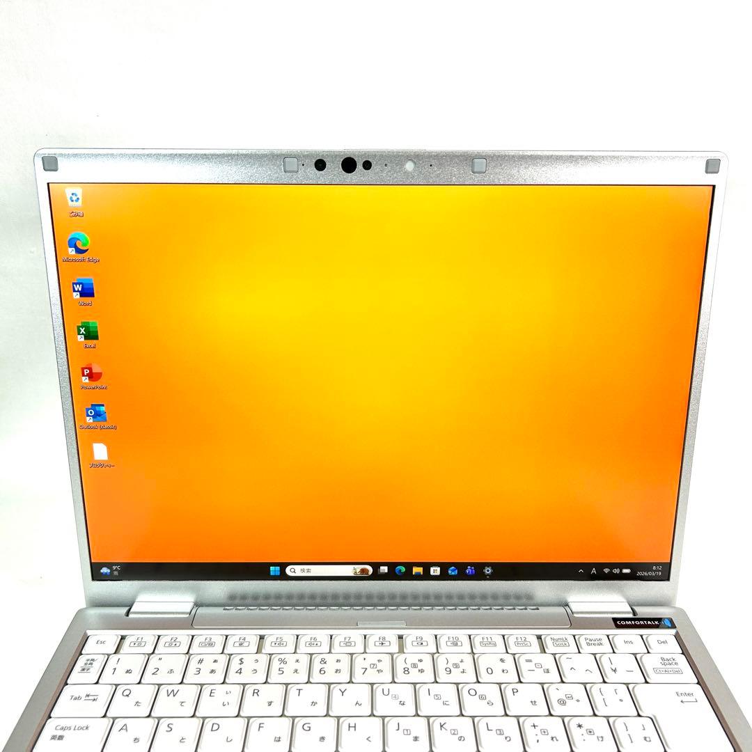 美品 Panasonic Let's note FV1 16GB Office