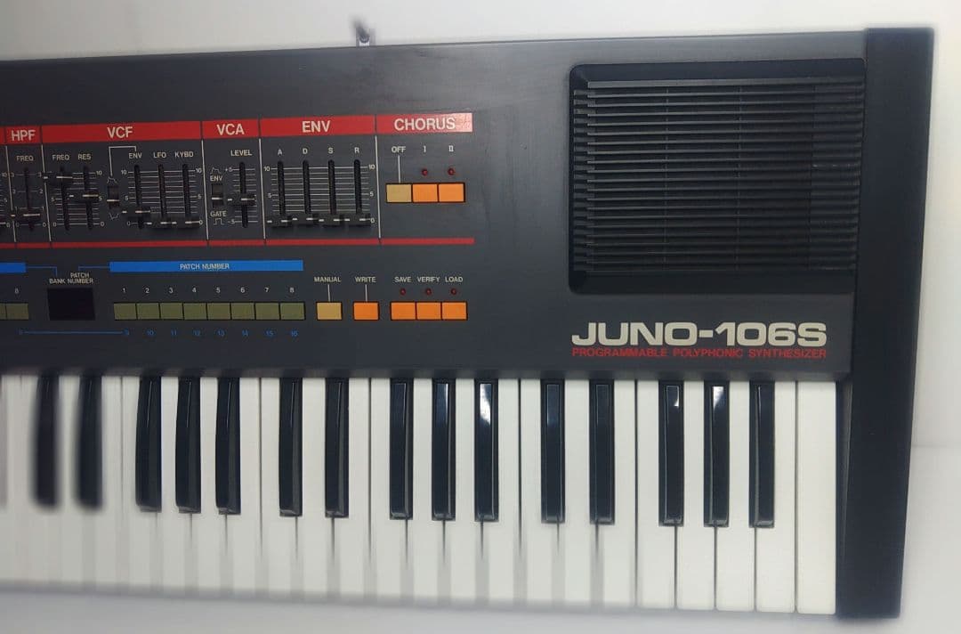 【希少品】 ローランド JUNO-106S ヴィンテージ シンセサイザー
