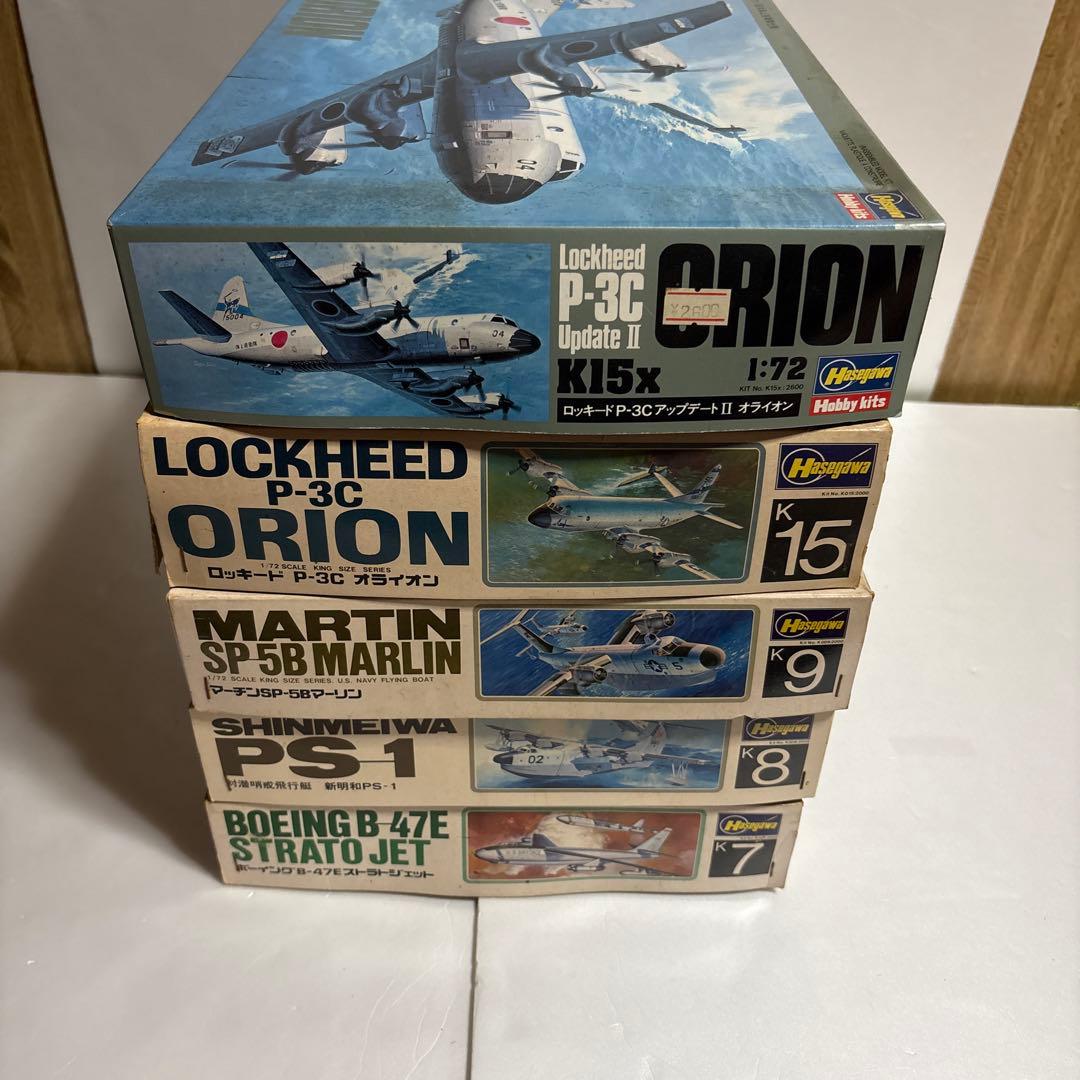 ハセガワ 航空機モデルキット5点セット