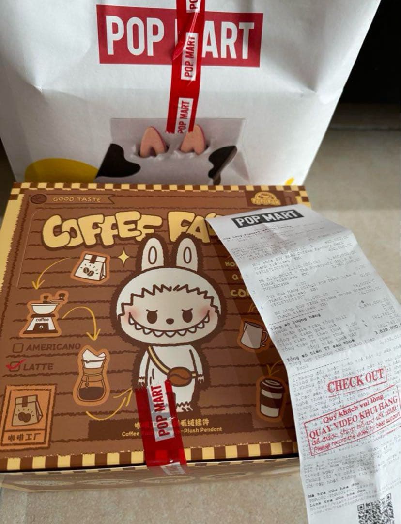 POP MART Coffee factory 8こセット