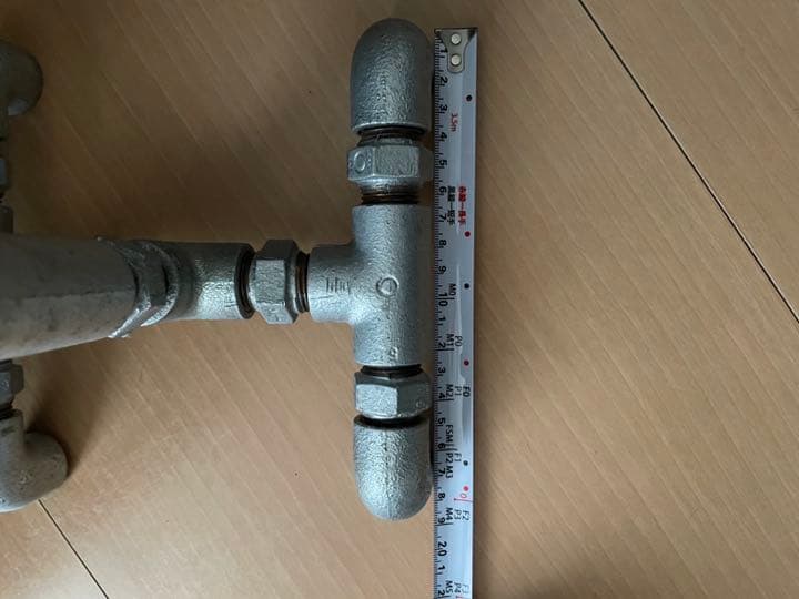 配管インテリア　ヘッドフォンスタンド