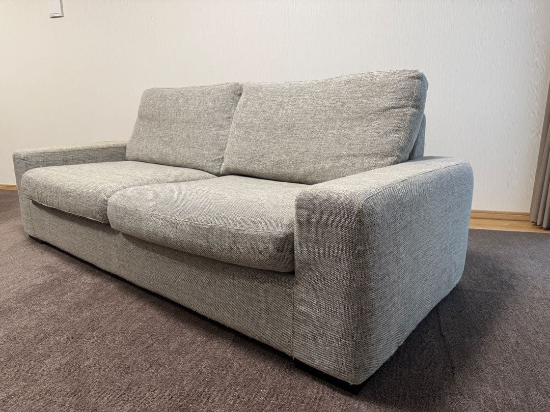 IDC大塚家具購入 32万円 DUO デュオシリーズ ソファ ヘッドレスト付