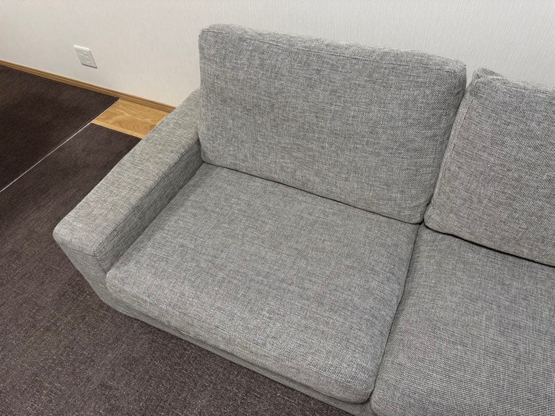 IDC大塚家具購入 32万円 DUO デュオシリーズ ソファ ヘッドレスト付