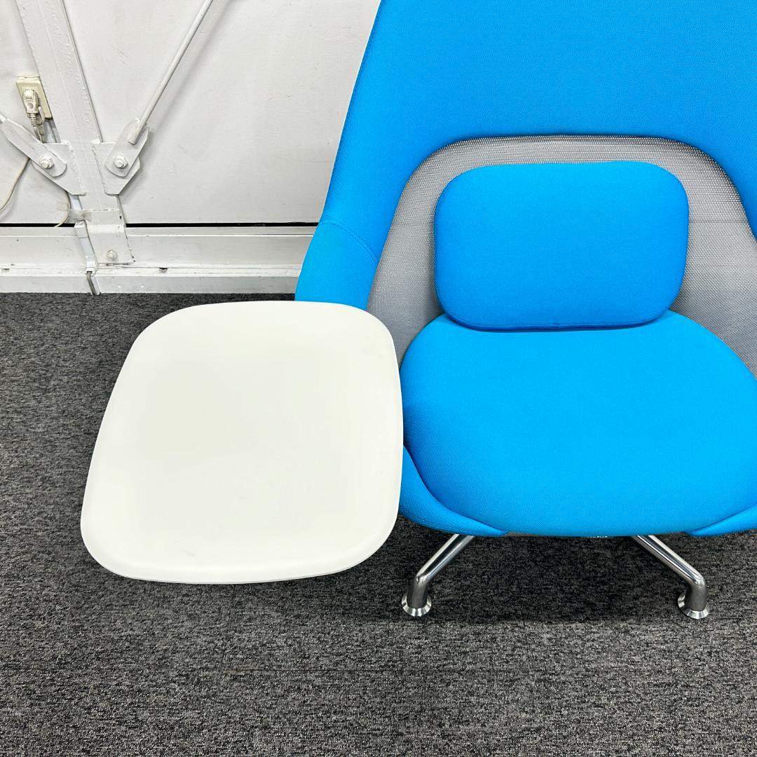 Steelcase Coalesse SW_1 メモ台付き ブルー チェア