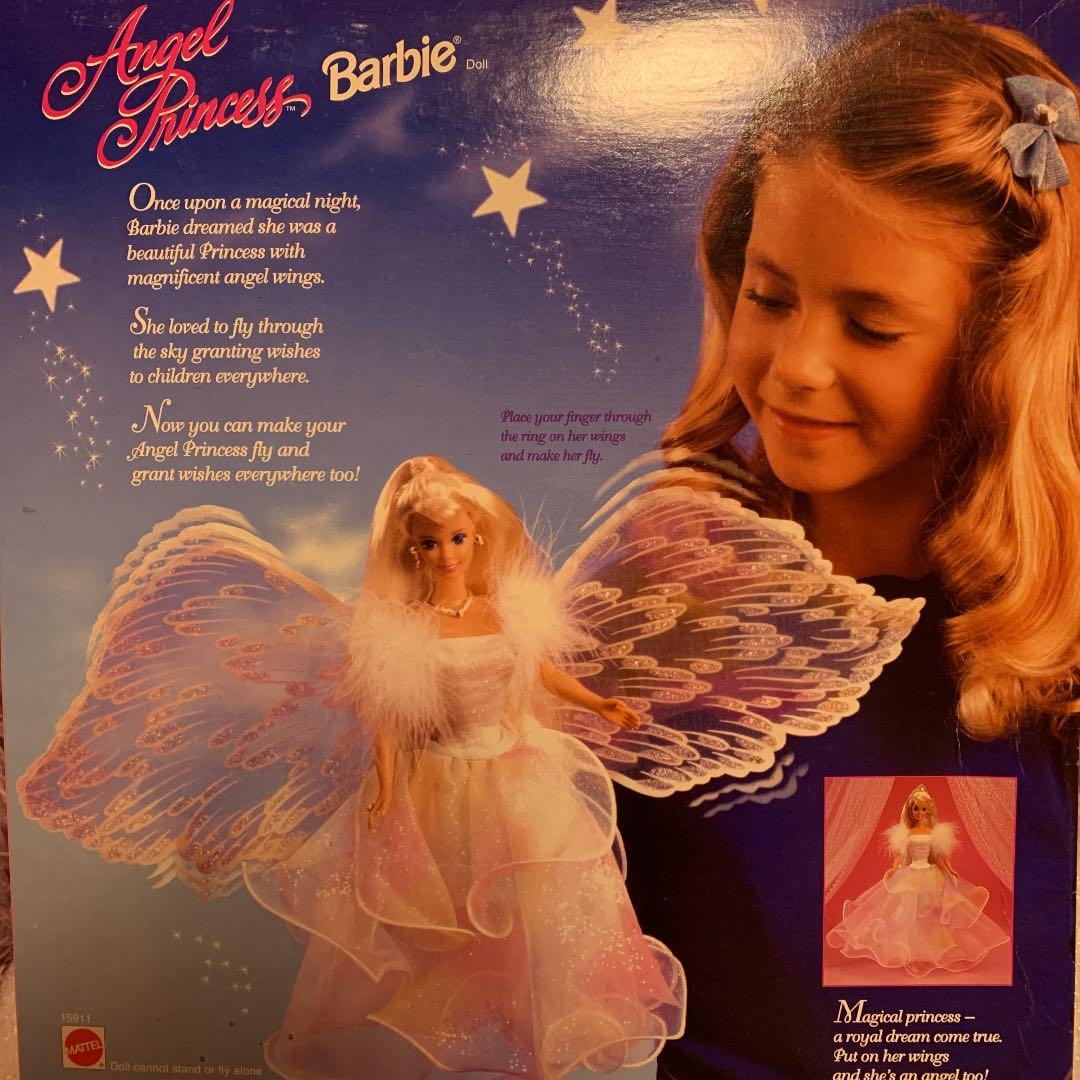 Barbie エンジェルプリンセス　バービー　天使ドレス人形