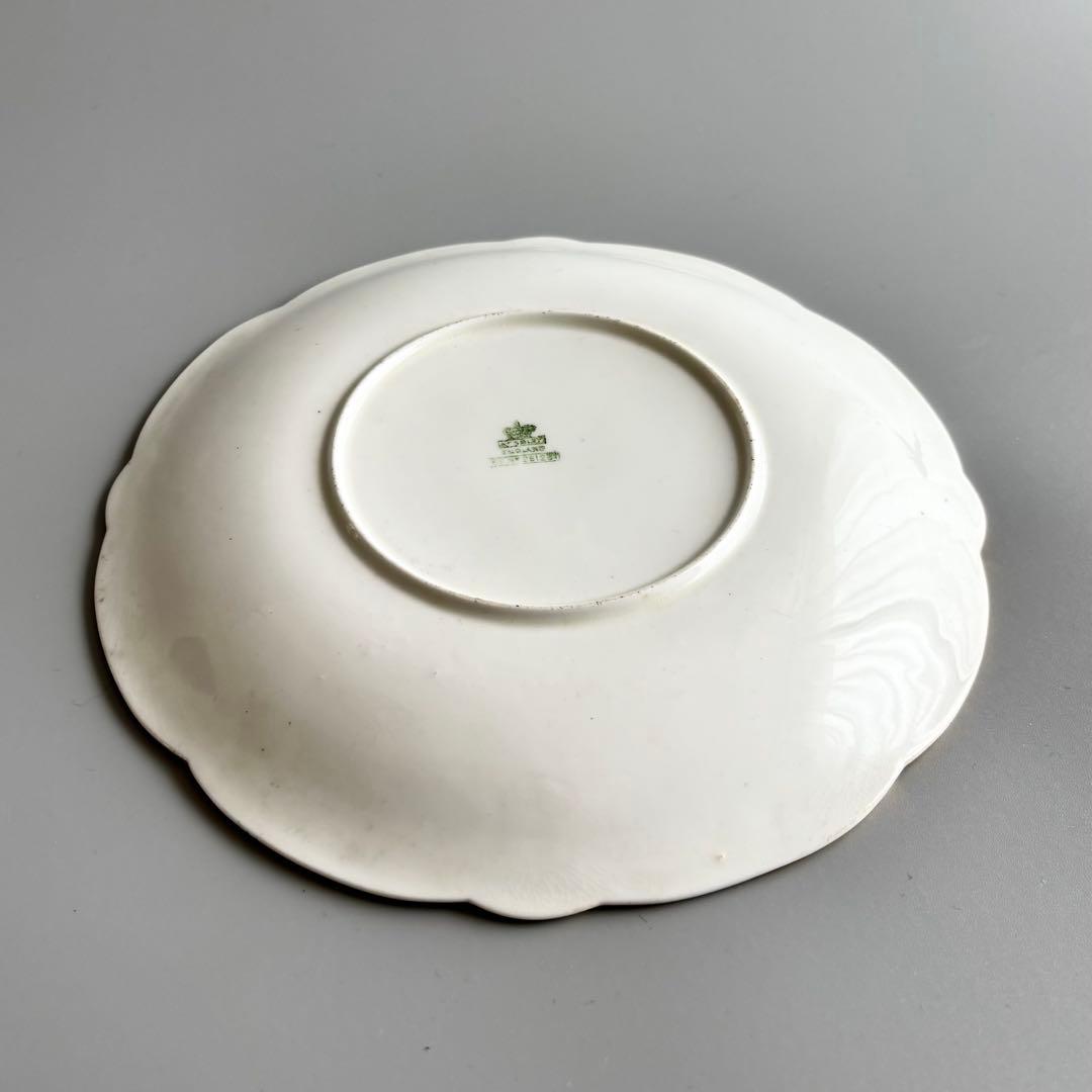 英国製アンティーク　AYNSLEY 金彩コバルト 花文　エインズレイ【稀少品】