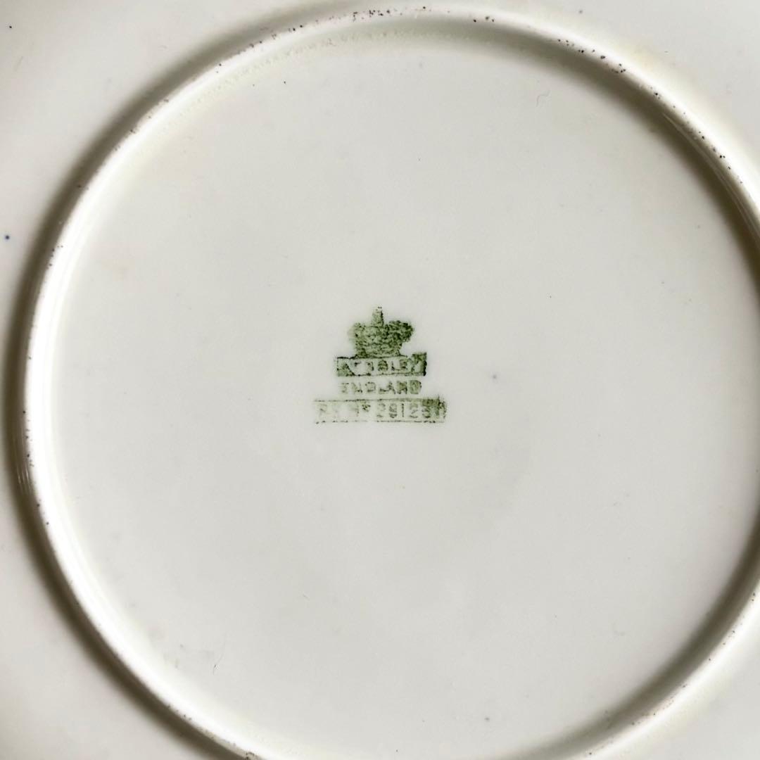 英国製アンティーク　AYNSLEY 金彩コバルト 花文　エインズレイ【稀少品】
