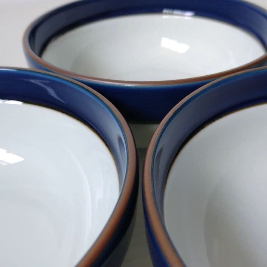 白山陶器 マルティブルー 4号 ボウル 食器 深鉢 ブルーライン 5客