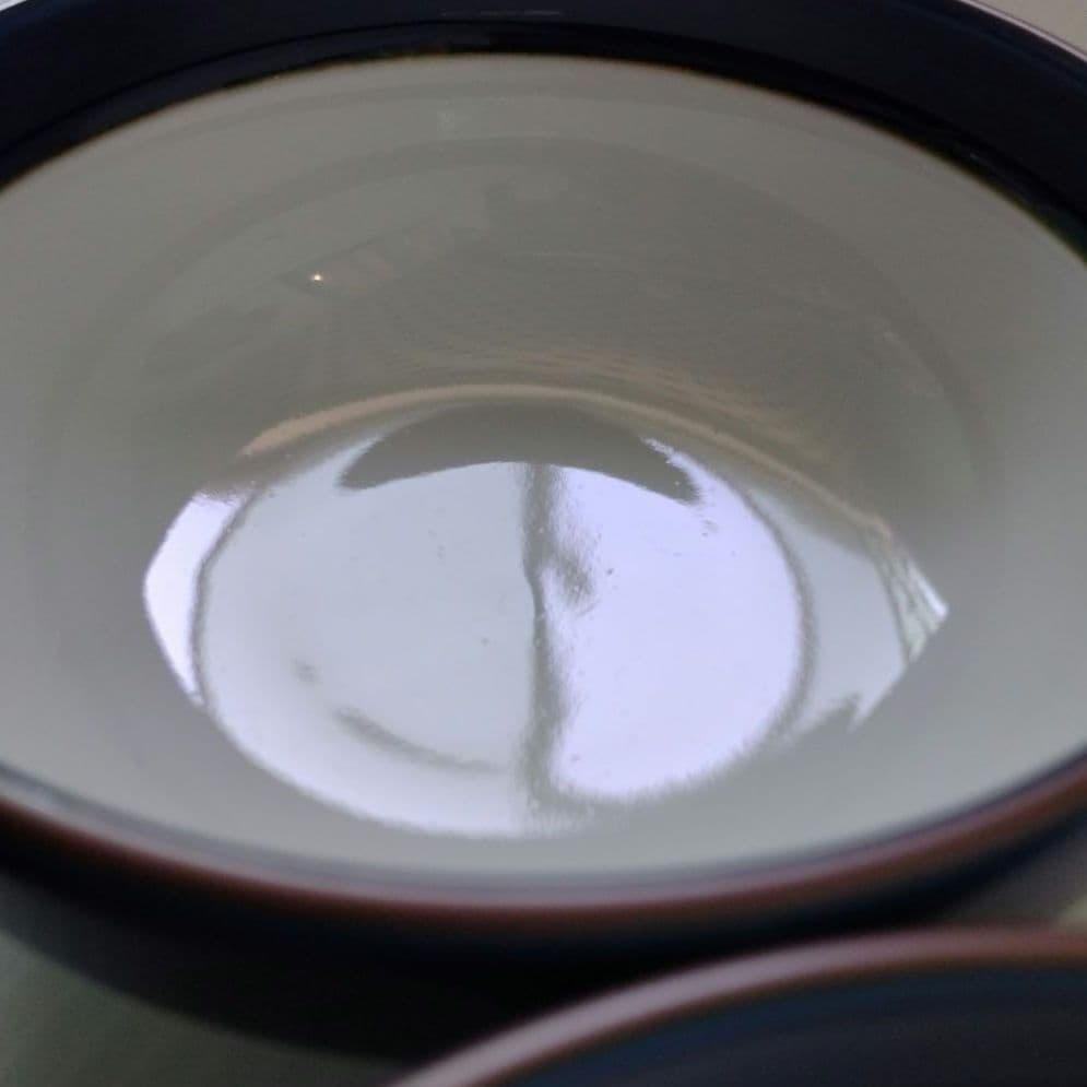 白山陶器 マルティブルー 4号 ボウル 食器 深鉢 ブルーライン 5客