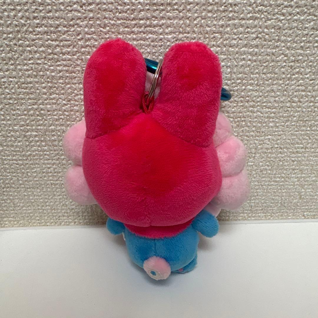 ミャクミャク マイメロディ ぬいぐるみキーホルダー